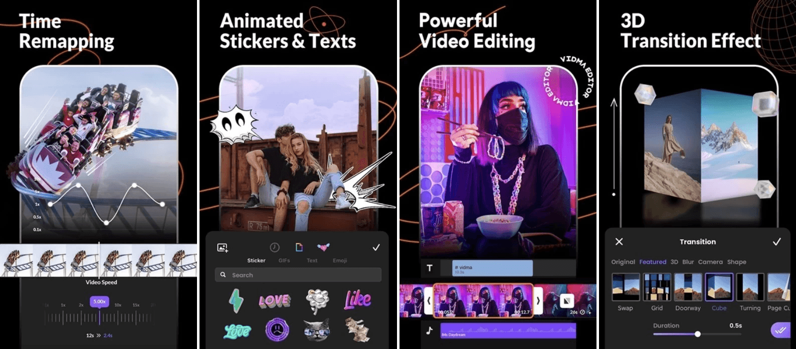 Vidma editor v2.16.0，一款易于使用的音乐视频编辑器和视频制作器-酷软