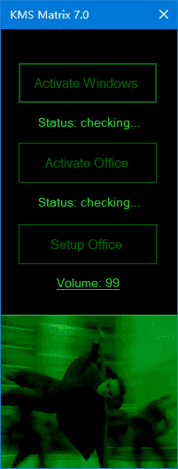 KMS Matrix(windows/office⼀键激活⼯具) v7.1 绿色版-酷软