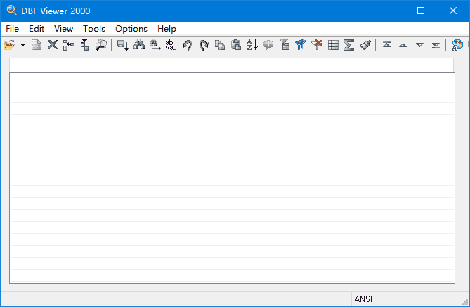 DBF Viewer 2000(查看和编辑DBF文件) v8.65 便携版