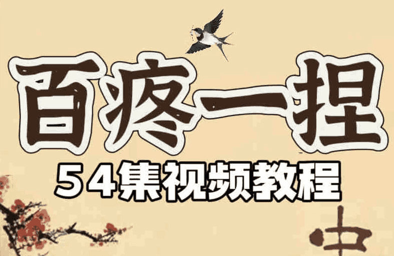 百疼一捏合集54节课程-酷软