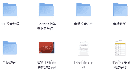 国际音标速读宝典+课程PPT+BBC发音教程-酷软