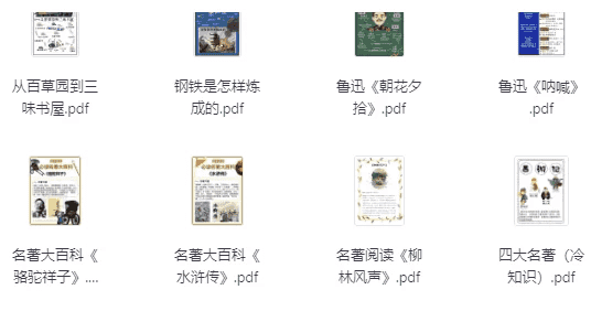 100部名著精读笔记-酷软