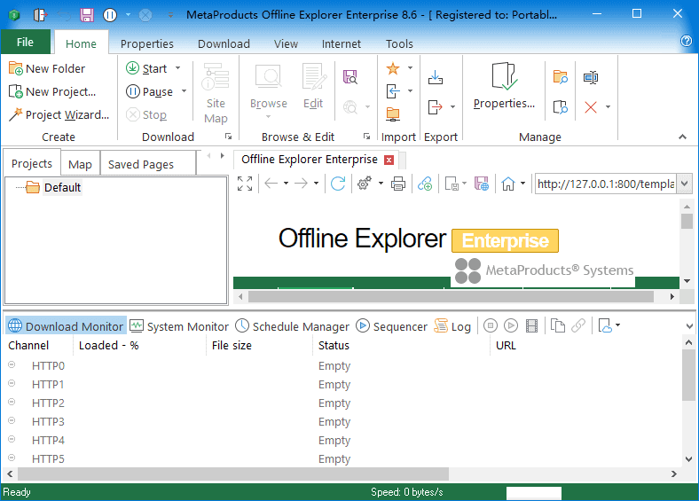 图片[1]-Offline Explorer(离线浏览工具) Enterprise v8.7.0.4996 便携版-酷软