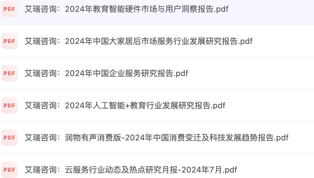 艾瑞咨询研究报告（2012-2025）-酷软