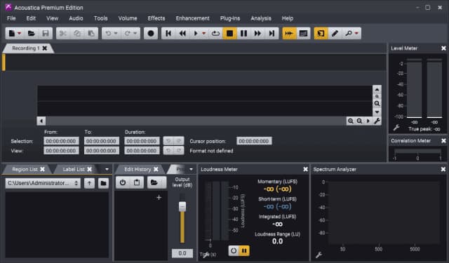 图片[1]-Acoustica Premium Edition(专业音频编辑) v7.7.8 便携版-酷软