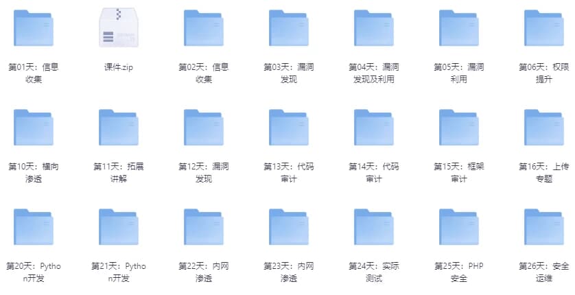 小迪安全培训视频教程 – 带源码课件-酷软