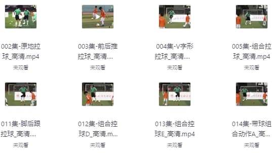 校园足球教学视频教程-酷软