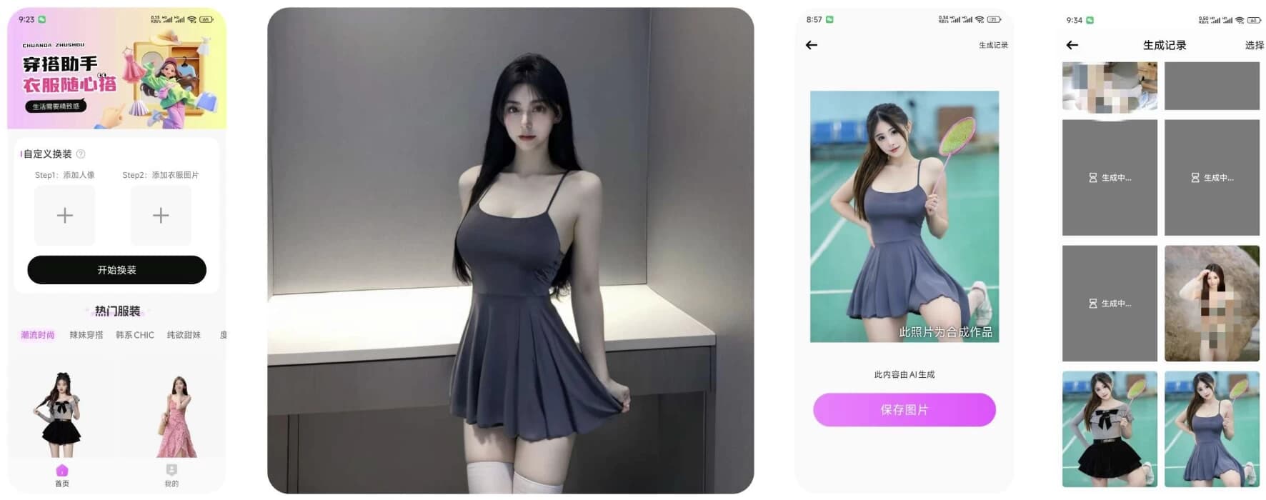 图片[1]-穿衣搭配助手 v1.0.5 AI换衣 去除敏感限制-酷软