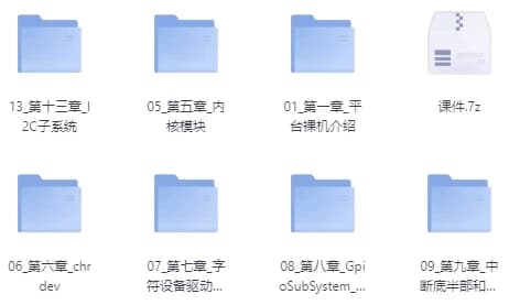 物联网与嵌入式 – 嵌入式系统开发 – 带源码课件-酷软