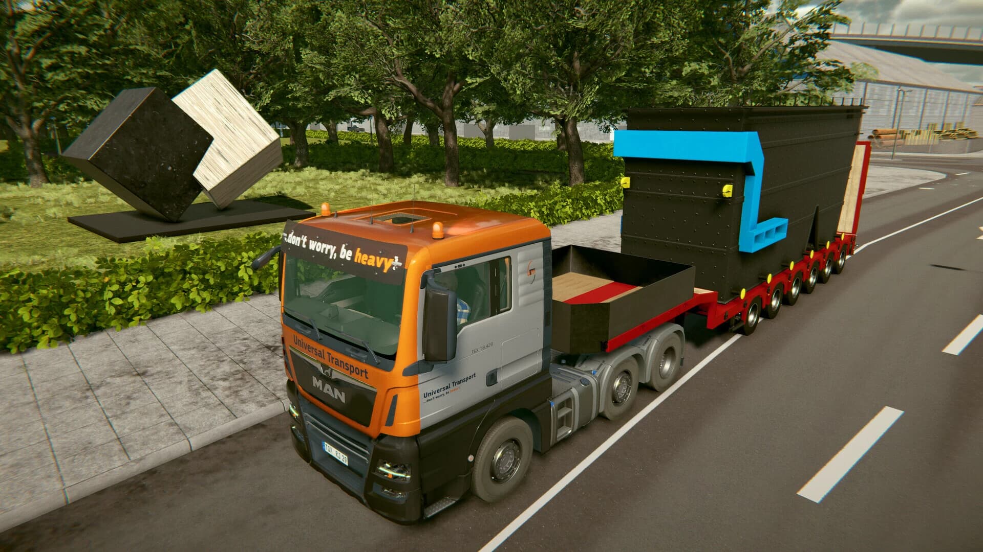 《Heavy Cargo：The Truck Simulator 重型货运卡车模拟器》v1.04 绿色中文版-酷软