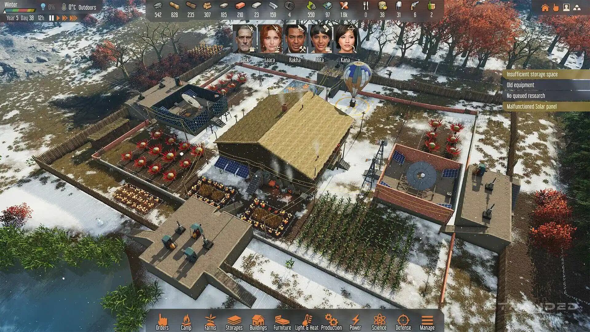 《Stranded：Alien Dawn 滞困 异星黎明》v1.23.250612 全DLC 绿色版-酷软