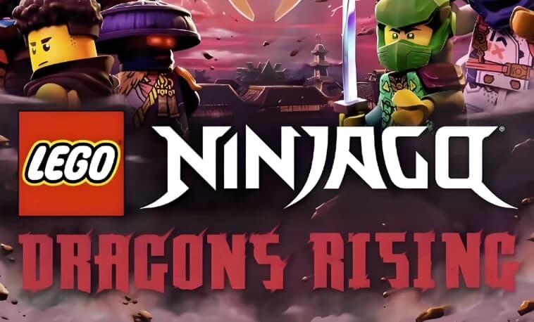 少儿英语启蒙动画《乐高幻影忍者：神龙崛起 Ninjago Dragons Rising (1-2季视频+音频) 》-酷软