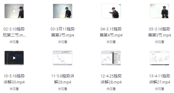 赵心纯《趋势班课程讲解》-酷软
