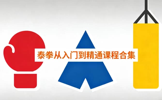 泰拳从入门到精通课程合集-酷软