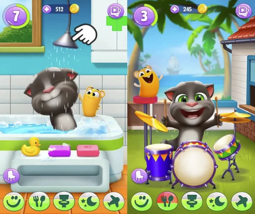 《我的汤姆猫2》无限金币/星星-酷软