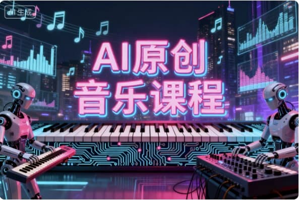 AI原创音乐课程-酷软