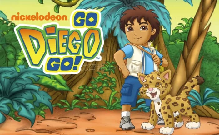 少儿生物启蒙动画《Go Diego Go 出发吧！迪亚哥 (中英双版) 》-酷软