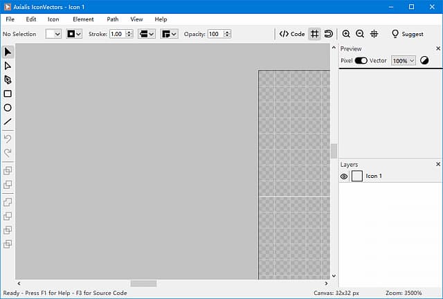 图片[1]-Axialis IconVectors(矢量图标编辑器) v1.10 便携版-酷软