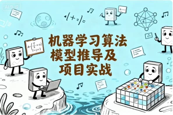 机器学习算法模型推导及项目实战-酷软