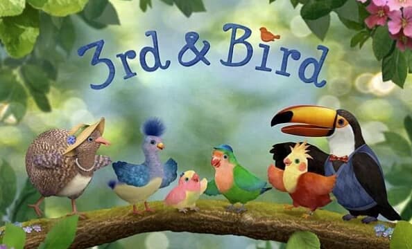 BBC儿童性格培养动画《3rd and Bird 小鸟3号(视频+音频) 》-酷软