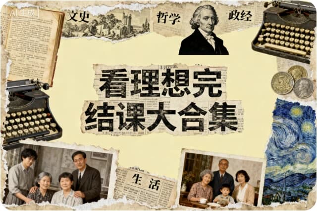 看理想完结课大合集-酷软