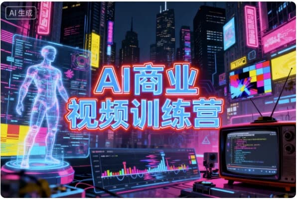 AI商业视频训练营-酷软