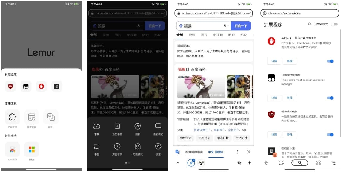 图片[1]-Lemur 狐猴浏览器 v2.7.3.019-酷软