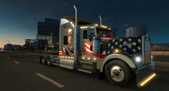 《美国卡车模拟》vv1.57.2.0 集成路易斯安那州DLC 绿色中文版-酷软