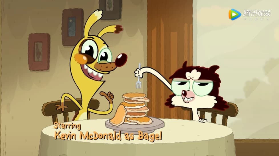 BBC少儿英语启蒙动画《百吉尔与贝基 The Bagel & Becky Show》-酷软