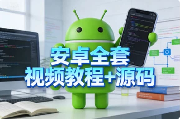 安卓全套视频教程+源码-酷软