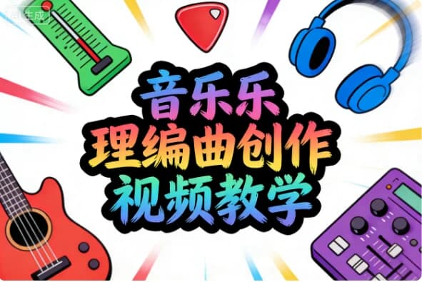 音乐乐理编曲创作视频教学-酷软