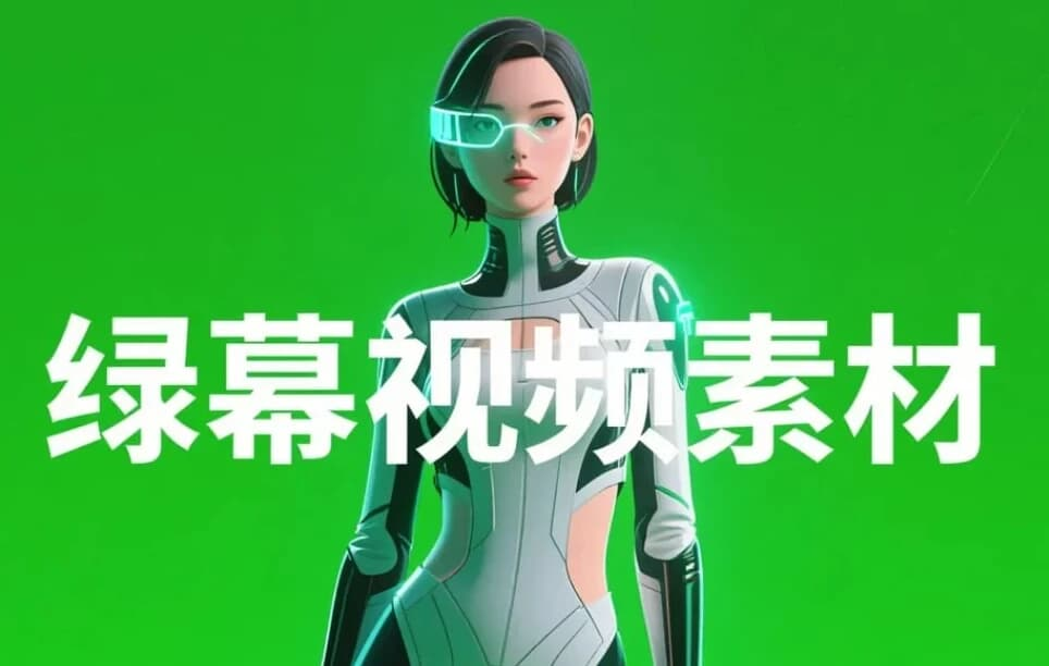 600+女性数字人绿幕视频素材，适用于对口型+无人直播+混剪-酷软