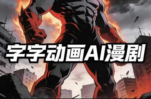 字字动画AI漫剧2026年第1期系统课程-酷软