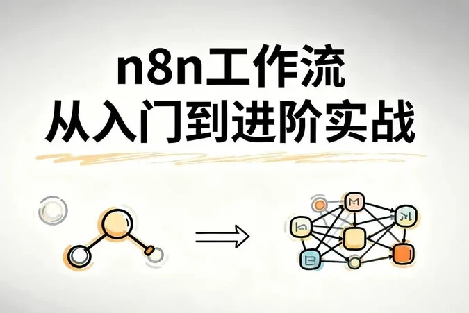 n8n工作流从入门到进阶实战，自动化搭建高效业务流程-酷软