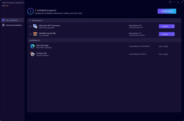 图片[1]-IObit Software Updater(软件更新安装工具) v8.4.1.15 便携版-酷软