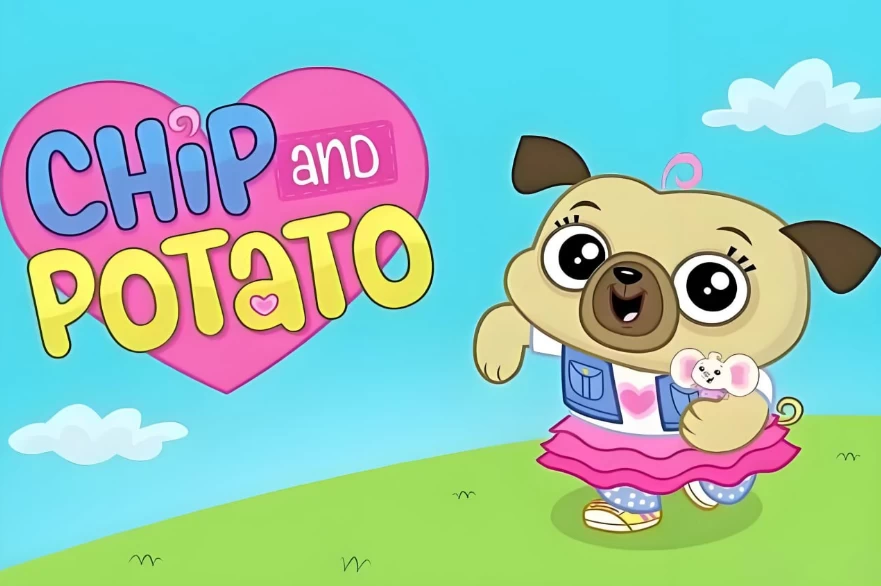 幼儿英语启蒙动画《萌宠幼儿园 Chip And Potato (1-3季) 》-酷软