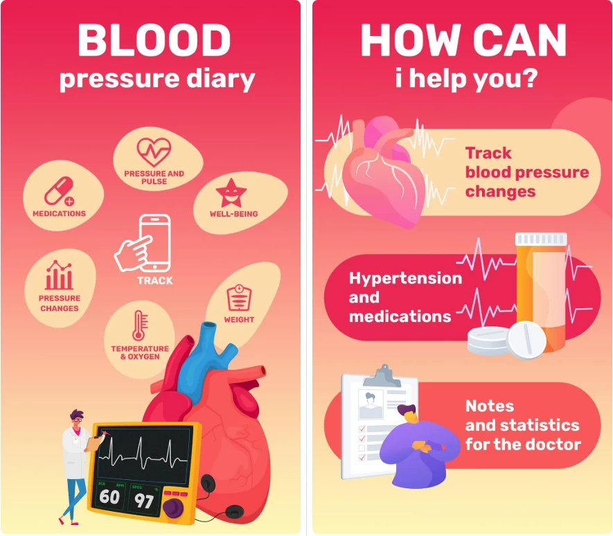 图片[1]-Blood Pressure Tracker 血压记录追踪器 v3.6.8 解锁高级版-酷软