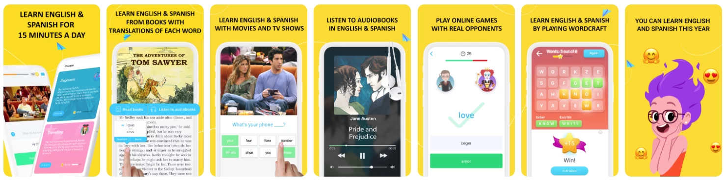 图片[1]-EWALearn English & Spanish 英语和西班牙语学习 v11.0.0 解锁高级版-酷软