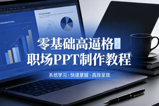 零基础高逼格职场PPT制作教程-酷软