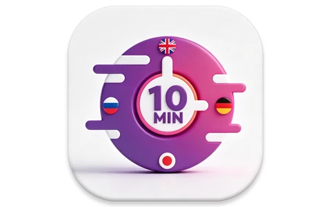 10 Minute Language 十分钟语言学习 v1.3.1 解锁高级版-酷软