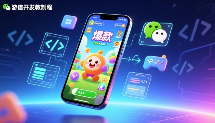 微信小游戏制作付费课,自主打造爆款游戏-酷软