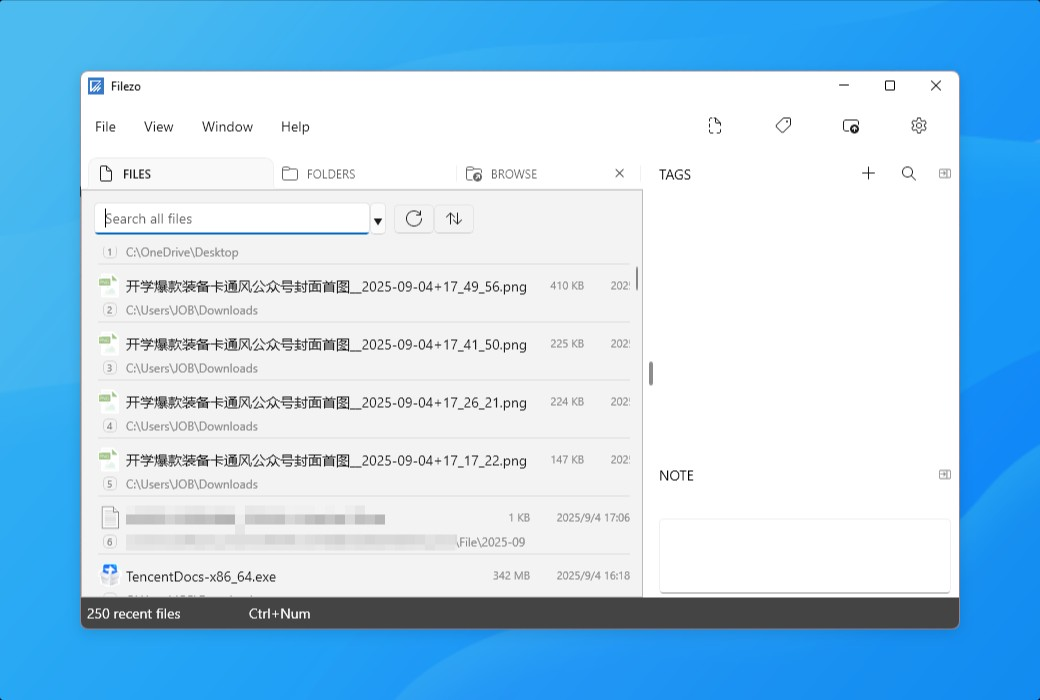 图片[1]-Filezo ( 闪电文件搜索工具) v6.0.18 特别版-酷软