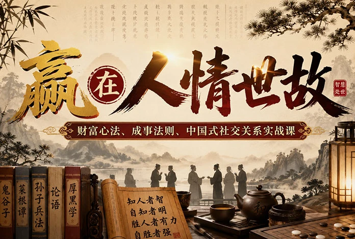 赢在人情世故 财富心法、成事法则、中国式社交关系实战课-酷软