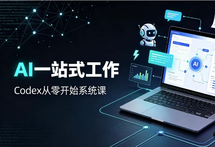 Codex从零开始系统课，让AI帮你一站式工作-酷软