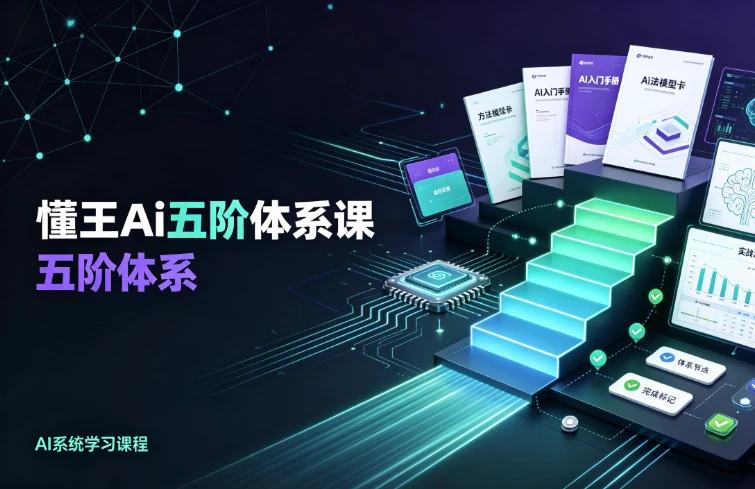 懂王Ai五阶体系课-酷软