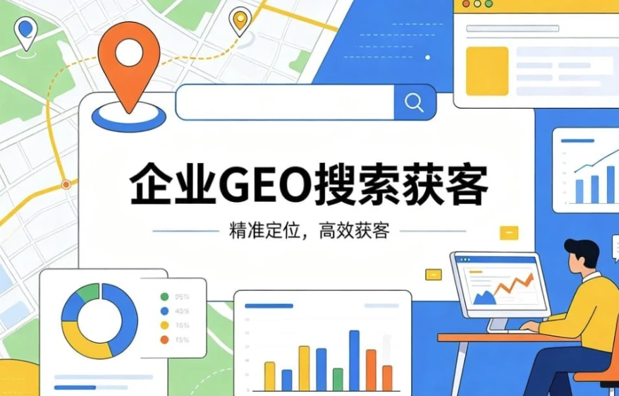 企业GEO搜索获客,内容优化+WorkBuddy全流程实战-酷软