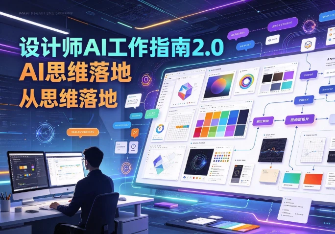 图片[1]-《设计师AI工作指南2.0》从思维落地-酷软