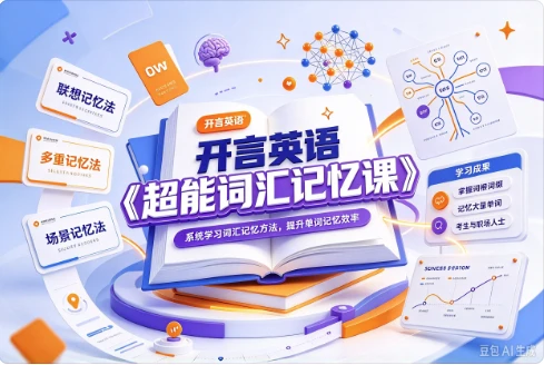 开言英语《超能词汇记忆课》-酷软