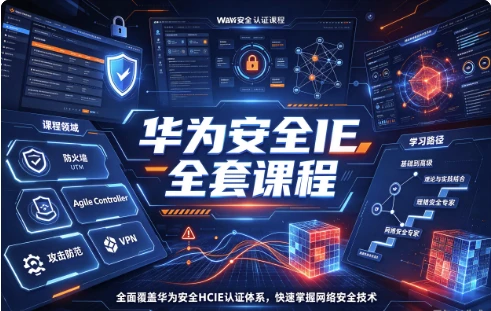 华为安全IE全套课程-酷软