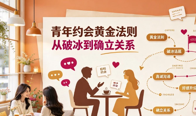青年约会黄金法则 从破冰到确立关系-酷软
